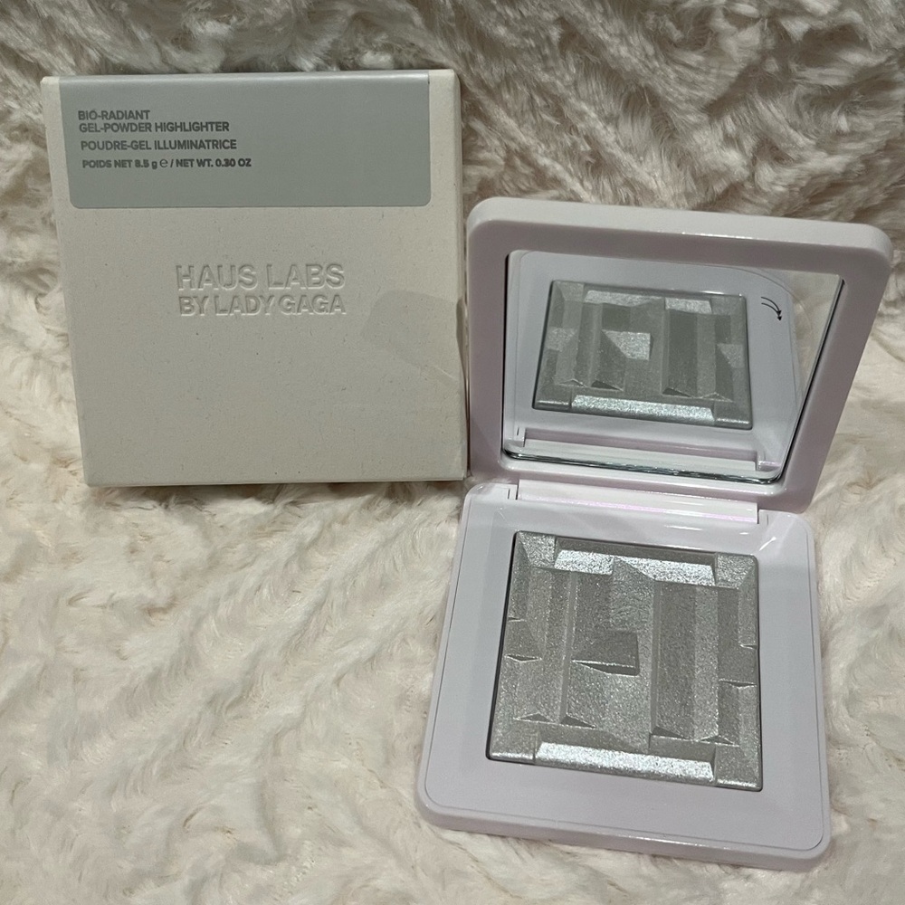 HAUS LABS BY LADY GAGA BIO RADIANT GEL POWDER HIGHLIGHTER MOONSTONE NWT!
